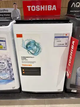 Mesin Cuci TOSHIBA Top Loading 7Kg Cicilan tanpa kartu kredit