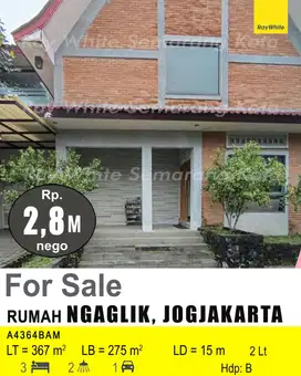 DIJUAL RUMAH DI NGAGLIK JOGJAKARTA A4364