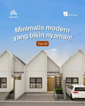 Bravado rumah 1 lantai di depok dekat stasiun Depok lama.