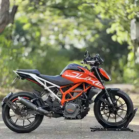 KTM DUKE 390 ABS ORANGE 2021 KM 10K PAJAK HIDUP KONDISI PRIMA