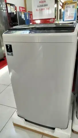 Mesin cuci Aqua 1 tabung