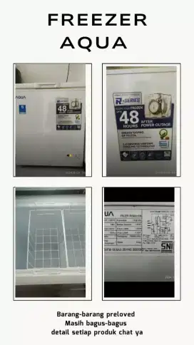 Freezer Aqua 146 liter