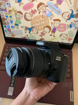 KAMERA CANON 3000D + KIT KODE ICK 1111