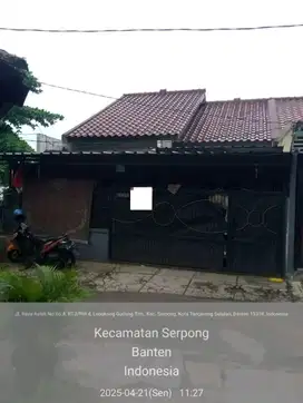 Rumah 8 Mnt ke BSD Junction LT 105 SHM Siap Huni Dibantu KPR J-36423