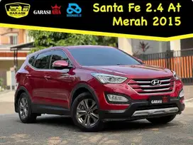 Hyundai Santa Fe Bensin 2015 Merah