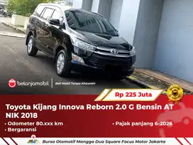 [ BERGARANSI ] Toyota Kijang Innova Reborn 2.0 G Bensin AT 2018/2019