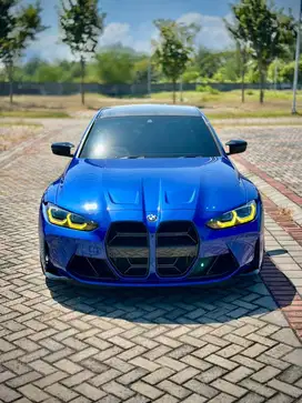 BMW M3 Competition 2021 odo 6rb blue on black csl