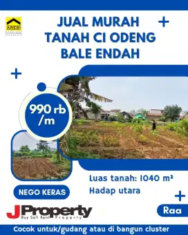 Jual Tanah Murah Balaendah 900 rb an / Meter Murah