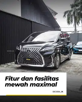 2021 Lexus LM350 VIP 4-Seater Graphite Black Glass Flake