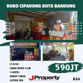 Jual RUKO CIPADUNG kota Bandung Mainroad 500 JT an