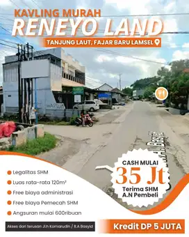 TANAH MURAH FREE SHM A.N PEMBELI DI FAJAR BARU JATIAGUNG