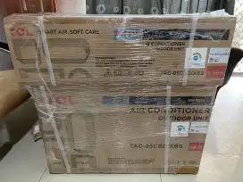 AC TCL 0.5pk (1/2pk) Model Terbaru Masih Segel + Material