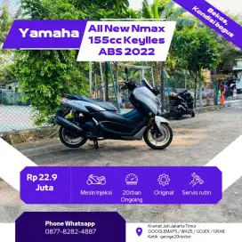 Yamaha All New Nmax S 155cc keylles abs AKS sss tahun 2022
