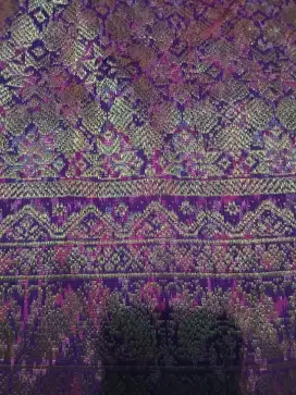 Songket n selendang tenun asli vintage