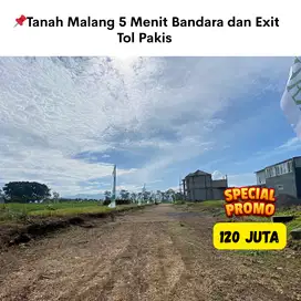Tanah 5 Menit Bandara Strategis Asrikaton Malang