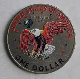 Coin USA one dollars edisi spesial