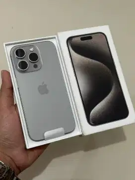 iPhone 15 Pro 128gb iBox Resmi Fullset Original