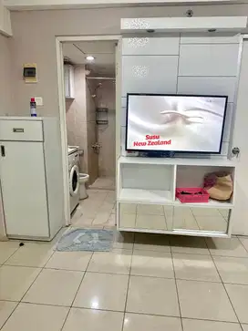 Sewa Apartemen Greenbay Pluit 3BR Dijadikan 2BR Full Furnish View Laut