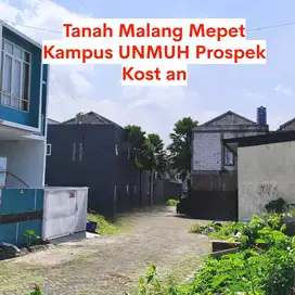 Tanah Malang Mepet Kampus UMM Sangat Cocok Rukost