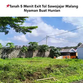 Tanah Murah 5 Menit Pintu  Sawojajar Malang