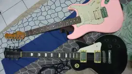 Gitar listrik lespaul XRP (hitam)
