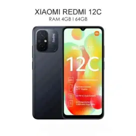 Xiaomi Redmi 12C 4/64GB Hitam