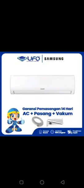 KREDIT AC SAMSUNG 1/2 PK TANPA DP BUNGA HINGGA 0%