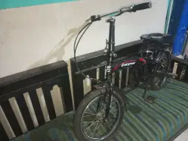 Sepeda Lipat Mini Evergreen Cocok Untuk Anak Sekolah dan Rekreasi