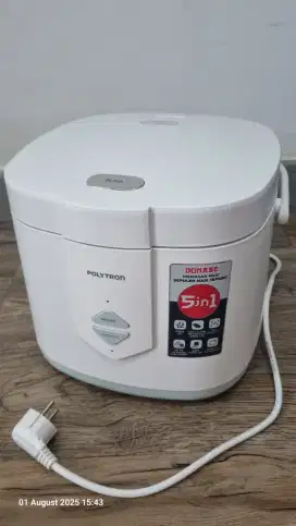 Dijual Magic Com Polytron Donabe Second (Rice Cooker - Penanak Nasi)