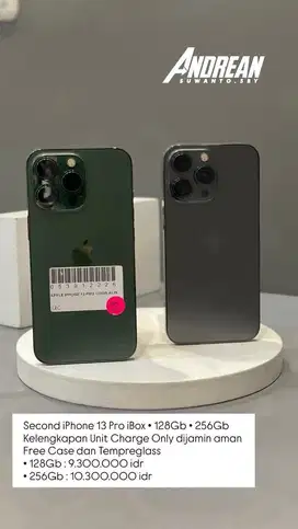 Second Iphone 13 Pro Ibox Unit charger