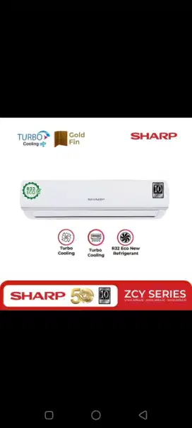 KREDIT AC SHARP 1/2 PK TANPA DP BUNGA HINGGA 0%