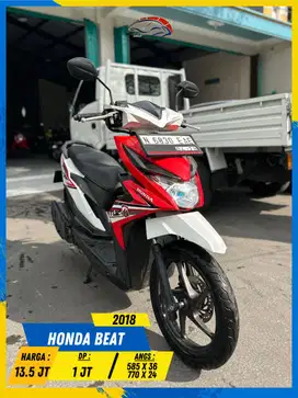 HONDA BEAT 2018 MESIN AMAN MASZEHH HIKMAH MOTOR KEPUH