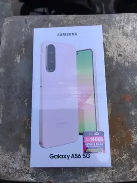 jual hp samsung A56 5G New Belom Buka Segel Ram 8/256gb warna pink