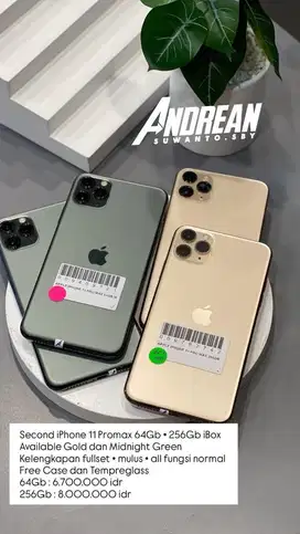 Second Iphone 11 Promax Ibox