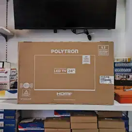 POLYTRON DIGITAL TV 24INCH GARANSI RESMI STOK TERBATAS