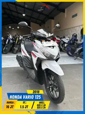HONDA VARIO 125 2018 MONGGO GAS POLL MASZEHH HIKMAH MOTOR KEPUH