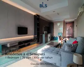 FOR RENT Apartement Residence 8 @Senopati 1BR