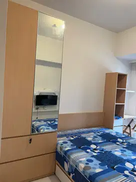 apartemen pik fully furnish tokyo riverside studio disewakan