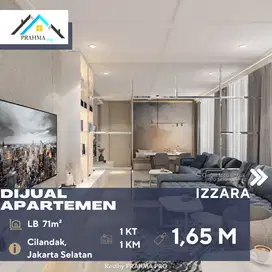 Cilandak Jakarta Selatan Dijual Apartemen Izzara 2BR Fully Furnish