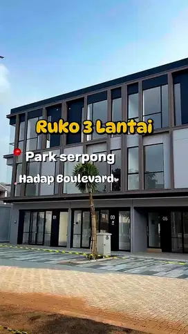 RUKO BARU 3 LANTAI DEKAT GADING SERPONG DALAM KAWASAN 400 HA BISA KPR