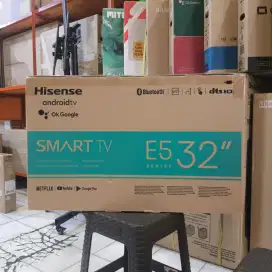HISENSE ANDROID TV 32INCH PROMO EXTRA STOK TERBATAS