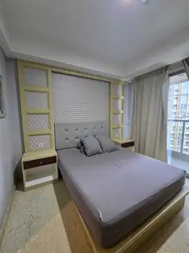 Disewa Apartemen Gold Coast Pik studio full furnished