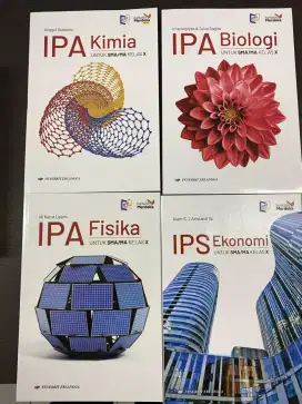 Paket buku erlangga kurikulum merdeka kelas 10
