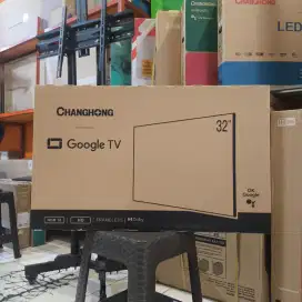 CHANGHONG GOOGLE TV 32INCH PROMO EXTRA STOK TERBATAS GARANSI RESMI