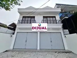Dijual Ruko Kembar 2,5 Lt 100% Baru, Strategis di Pondok Kopi, Jaktim