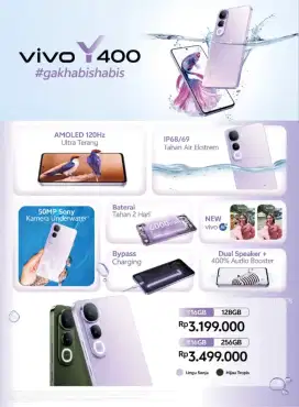 New Vivo Y400 4G