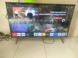LG tv 43 inch smart uhd minus dikit
