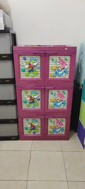 Box plastik 3 susun