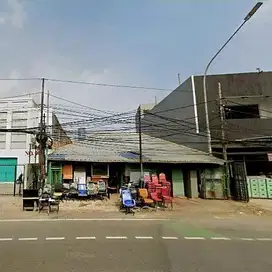 Dijual bangunan 1 lantai pinggir jalan saharjo tebet jakarta selatan