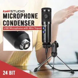 Mic Condenser Mikrofon Microphone Recording Taffware UD-900Fx